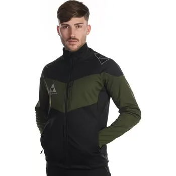 Pánská softshellová bunda FISCHER ASARNA 3.0 SOFTSHELL M XL černá/zelená