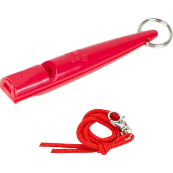 Výcviková píšťalka ACME jednotónová píšťalka 211 1/2 červená + řemínek ZDARMA!