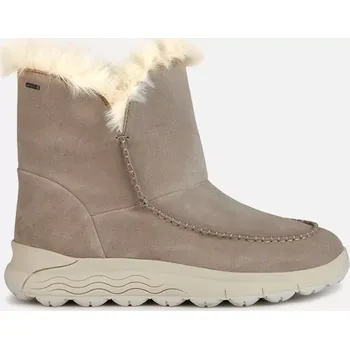 Dámská treková obuv Béžová dámská kotníková obuv Geox Spherica 4x4 B ABX - Dámské GEOX hnědá 3225620