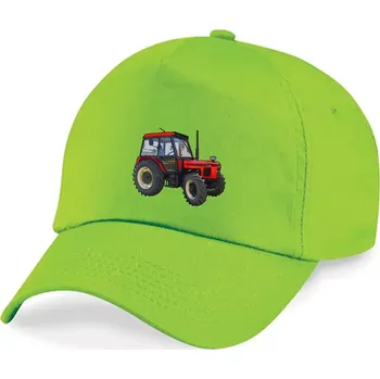 Kšiltovka Dětská kšiltovka s traktorem ZETOR 7745 (plátěná dětská kšiltovka)