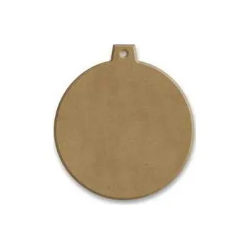 Vánoční dekorace Dřevěný výřez Aladine Gomille Vánoční baňka,rychlé dodání