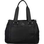 Stylová dámská nylonová kabelka do ruky Elke, černá