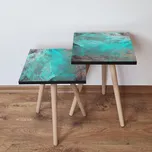 Sada odkládacích stolků (2 kusy) 2Shp57 - Turquoise