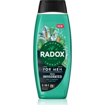 Sprchový gel Radox Feel Invigorated sprchový gel pro muže 2 v 1 450 ml