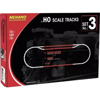 Vláček a vláčkodráha MEHANO Doplňková sada kolejí č. 3