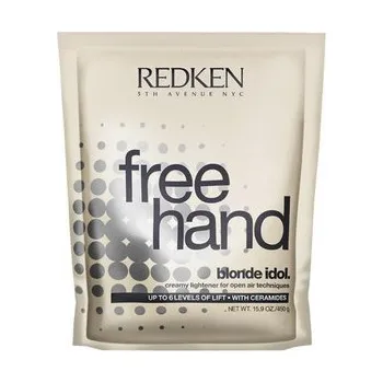 Barva na vlasy Redken Blonde Idol Free Hand Creamy Lightener krémový zesvětlující prášek 450 g