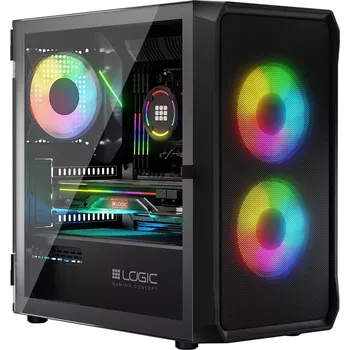 PC skříň Logic Concept PORTOS ARGB MINI AM-PORTOS-10-0000000-0002