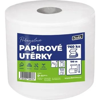 Utěrka Perdix průmyslové papírové utěrky 190m