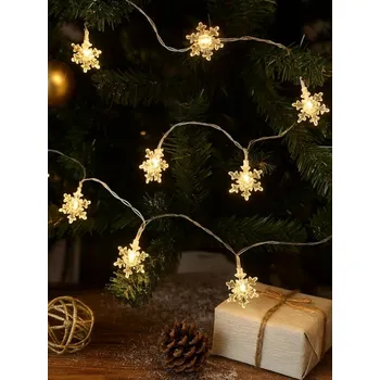 Vánoční dekorace Sinsay - Vánoční LED světýlka - bílá - 556GL-00X - 556GL-00X-ONE