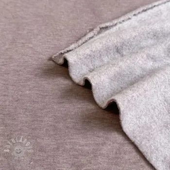 Bubulákovo s.r.o www.bubulakovo.cz teplákovina počesaná taupe 1.5 m