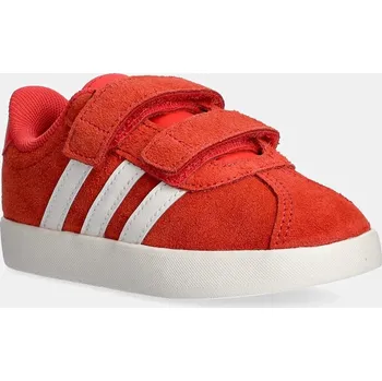 Chlapecké tenisky Dětské semišové sneakers boty adidas VL COURT 3.0 JH6307 oranžová 23X, EUR 19