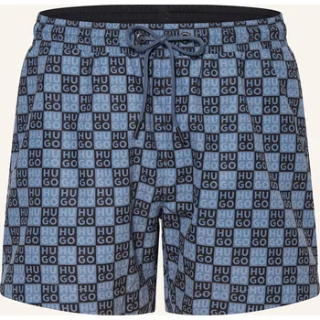 Pánské plavky Hugo Pánské Koupací Šortky Aaron, tmavě modrá / černá, 48/S