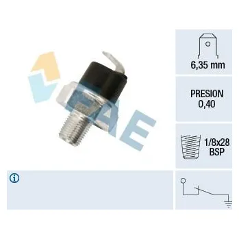 Olejový tlakový spínač FAE 11730