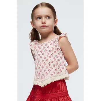 Dětská móda Dětský top Mayoral 3095.6G.Mini.PPYH oranžová 22X, vel. 110