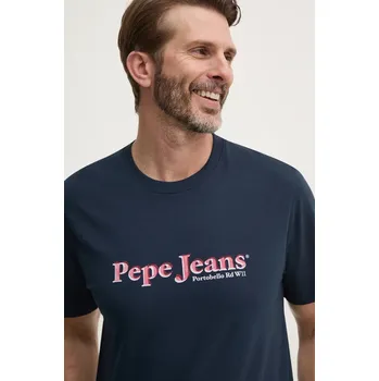 Tričko Pepe Jeans SOMERS TEE PM509649 námořnická modř 59X, vel. L