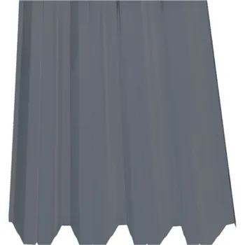 plechová krytina SATJAM Plech trapézový SAT50 střešní PE25 tl. 0,5 mm RAL 7024 grafitově šedý