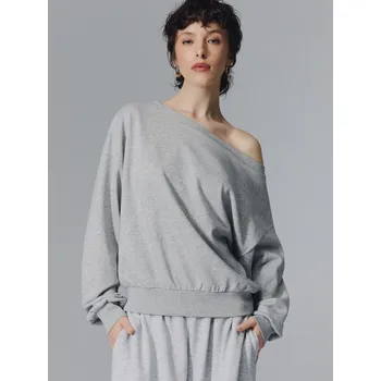 Dámská mikina Mikina - S - House - světle šedá - 096GB-09M