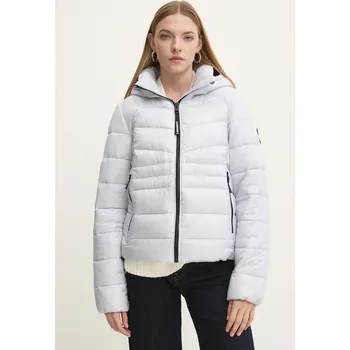 Bunda Superdry dámská, šedá barva, zimní, W5011724A-B9M W5011724A.B9M 09X, vel. XS