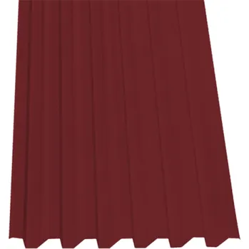 Střešní krytina SATJAM Plech trapézový SAT40 N střešní PE25 tl. 0,5 mm RAL 3009 oxidovaně červený