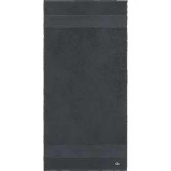 Ručník Středně velký bavlněný ručník Lacoste 100 x 150 cm 1007064 šedá 90X