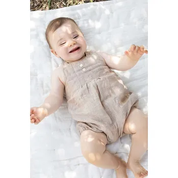 Kojenecký plátěný overal Tartine et Chocolat TY33100.49.74 béžová 08X, vel. 67