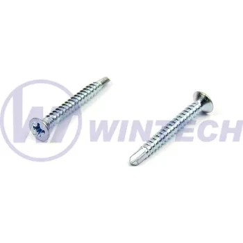 Spojovací materiál Šroub WINTECH® výztuha MVZ-A 3,9x38 ZB Balení: 1000 ks BDADB39038B5K