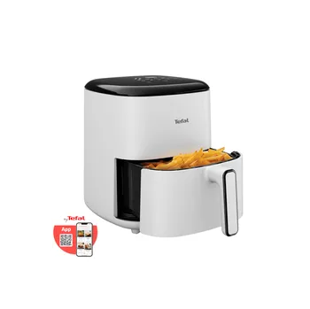 fritéza Horkovzdušná fritéza Tefal Easy Fry POP EY245GE0 Světle šedá