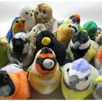 plyšák Wild Republic Nezpívající plyšový ptáček - různé druhy Varianta: žluna zelená