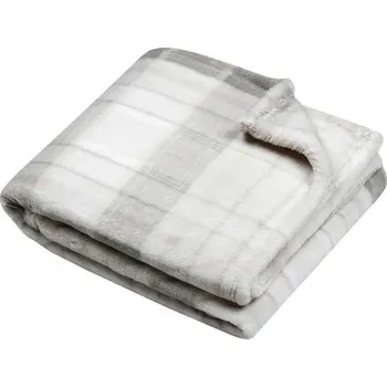 Polštář STOF Dekorační polštář POLARY se silnými pruhy, 45 × 45 cm, šedá