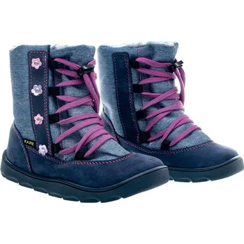 Dívčí zimní obuv FARE MID-WIDE Sněhule dětské zimní nepromokavé boty, velikost 28, artikl 7042251