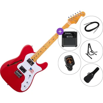 Elektrická kytara SX SEA2PH SET 2 Rosso Corsa Red Elektrická kytara