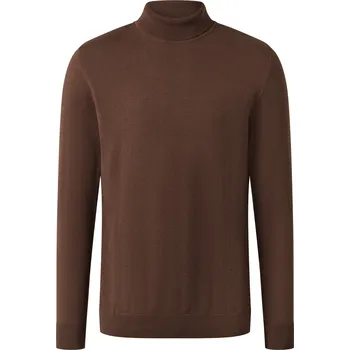 Pánský svetr Esmara Men Pánský úpletový svetr s rolákem (hnědá, L (52/54))