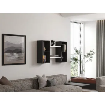 police Nástěnná police Bambi - White, Anthracite