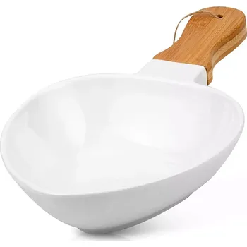 Talíř Porcelánový servírovací talíř TERRESTRIAL 33 × 19,5 cm