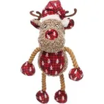 Flamingo Hračka plyš vánoční Krola sob 32 cm