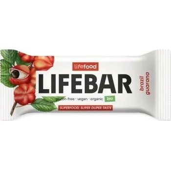 Lifebar Tyčinka s para ořechy a guaranou BIO 40 g