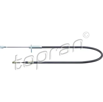 Lanko parkovací brzdy Tažné lanko, parkovací brzda TOPRAN 401 281