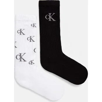 Pánské oblečení Ponožky Calvin Klein Jeans 701229456 bílá 00A, vel. ONE SIZE