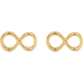 Náušnice Zlaté náušnice Lilou Infinity K/32/8/ZZ zlatá GLD, vel. ONE SIZE