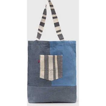 Bavlněná taška Levi's D7514.0003 modrá 55X, vel. ONE SIZE