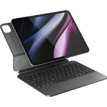 Tablet Pouzdro s tenkou hliníkovou klávesnicí pro iPad Pro 11″ a iPad Air 10,9″ Epico UltraBoard EK40 - CZ - vesmírně černé