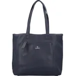 Módní dámská koženková kabelka na rameno Lamia, tmavě modrá