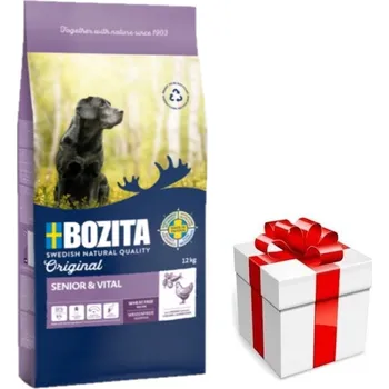 Krmivo pro psa BOZITA Orginal Senior 12kg + překvapení pro psa ZDARMA