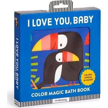 Mudpuppy Knížka ke koupání I Love You