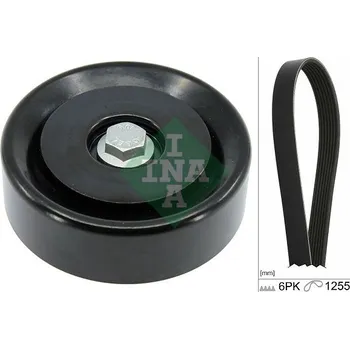 Auto-moto Sada žebrovaných klínových řemenů Schaeffler INA 529 0496 10