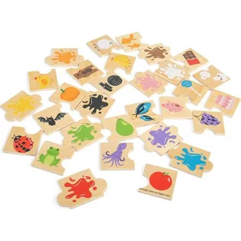 Puzzle Bigjigs Toys Didaktické puzzle Barvy