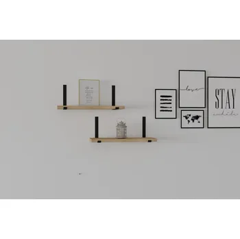 police Nástěnná police Lama - Sapphire Oak