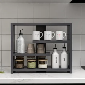 police Nástěnná police Gupse - Anthracite