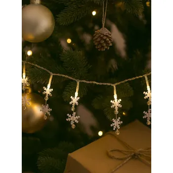 Vánoční dekorace Sinsay - Vánoční LED světýlka - bílá - 684HG-00X - 684HG-00X-ONE