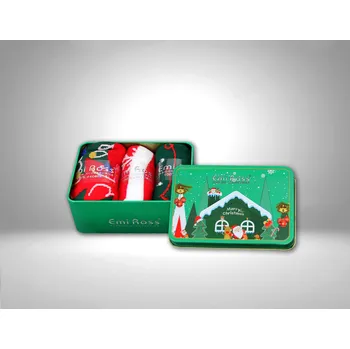 Dámské ponožky Emi Ross Mystery box - Dámské Vánoční ponožky ECC29851MC 3 páry 35-38